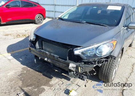 2016 Kia Forte Ex из США, поврежденный, VIN KNAFZ4A8XG5554703